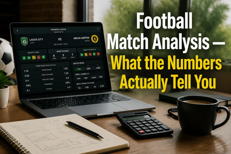 Football Match Analysis - What the Numbers Actually Tell You